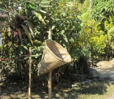 A traditional basket