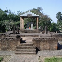 The stone temple at Parbatiya,Dah parbatiya,Tezpur,Sonitpur,Assam...