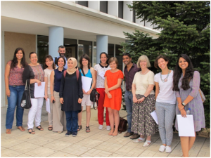 Family Photo, Summer School on Ancient Technology and Crafts, International Hellenic University, Thessaloniki, Greece.