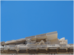 Sculpture Detail from East Entablature Frieze, Parthenon, 4th century BCE, Acropolis, Athens, Greece.