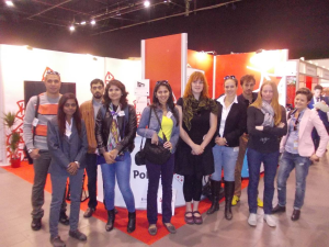 The Study Group at the Stall of M Promotion Agency, Warsaw Build Fair 2014