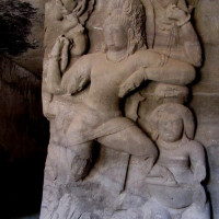 Shiva as dvarpala