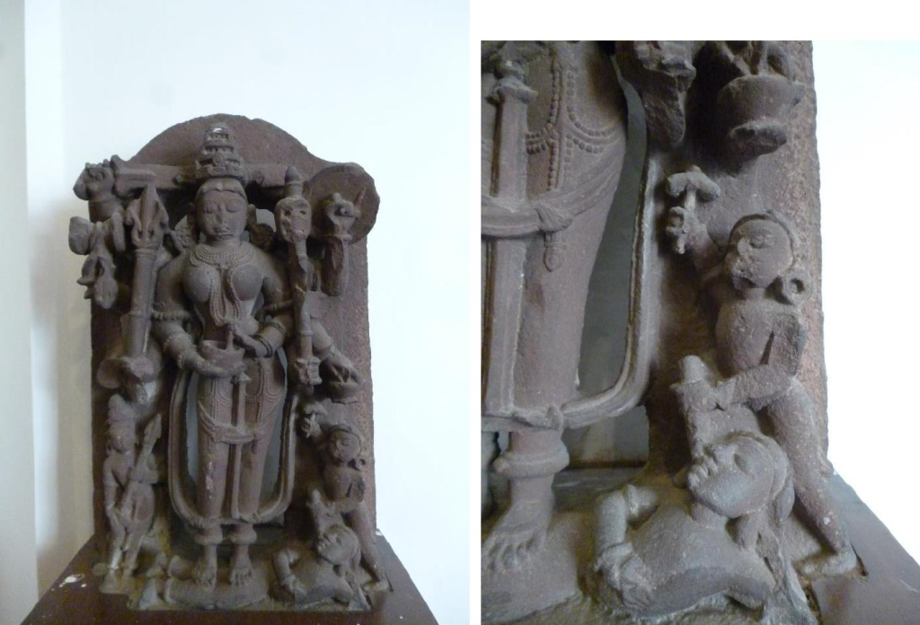 Cāmundā, 12th century, Madhya Pradesh. Collection of National Museum, New Delhi